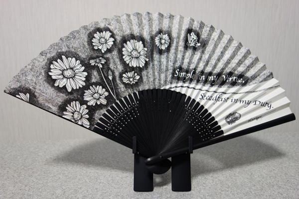 同窓会記念 扇子