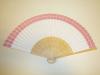 婦人用 博多献上 扇子　パステルピンク（名入れ可）:裏の柄