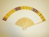紳士用 博多献上 扇子　黄（名入れ可）:表の柄